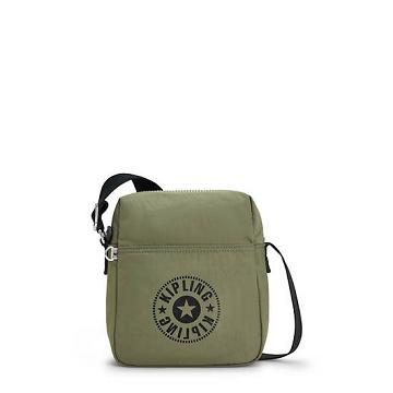 Kipling Chaz Crossbody Táska Olivazöld | HU 1099JP